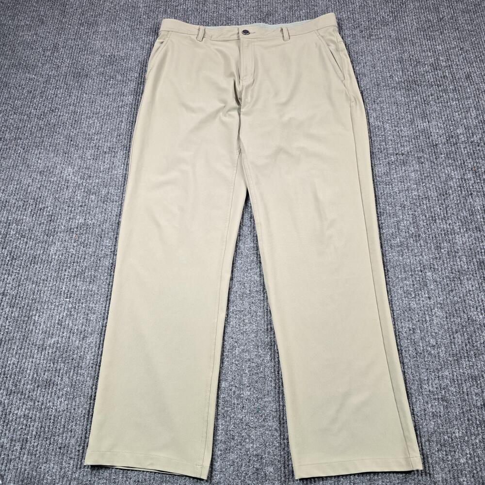 Free Fly Chino Pants Mens 38x32 Beige Stretch Casual Golf Travel Performance